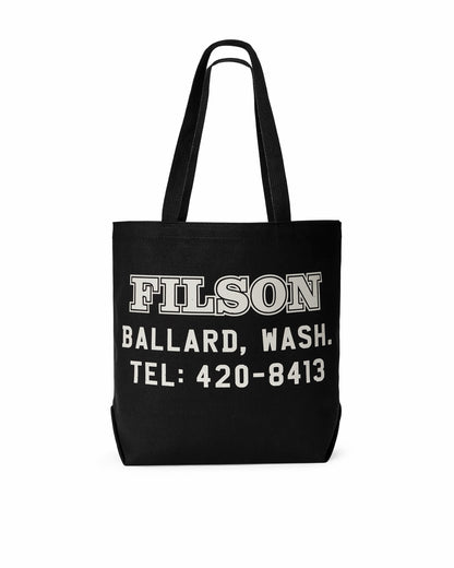 Filson Bags Ballard Graphic Tote Bag - Black
