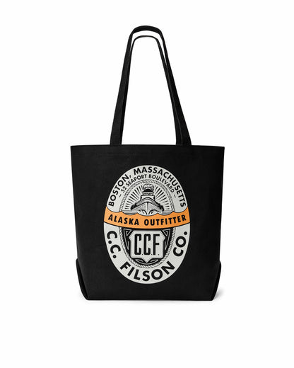 Filson Bags Boston Graphic Tote Bag - Black