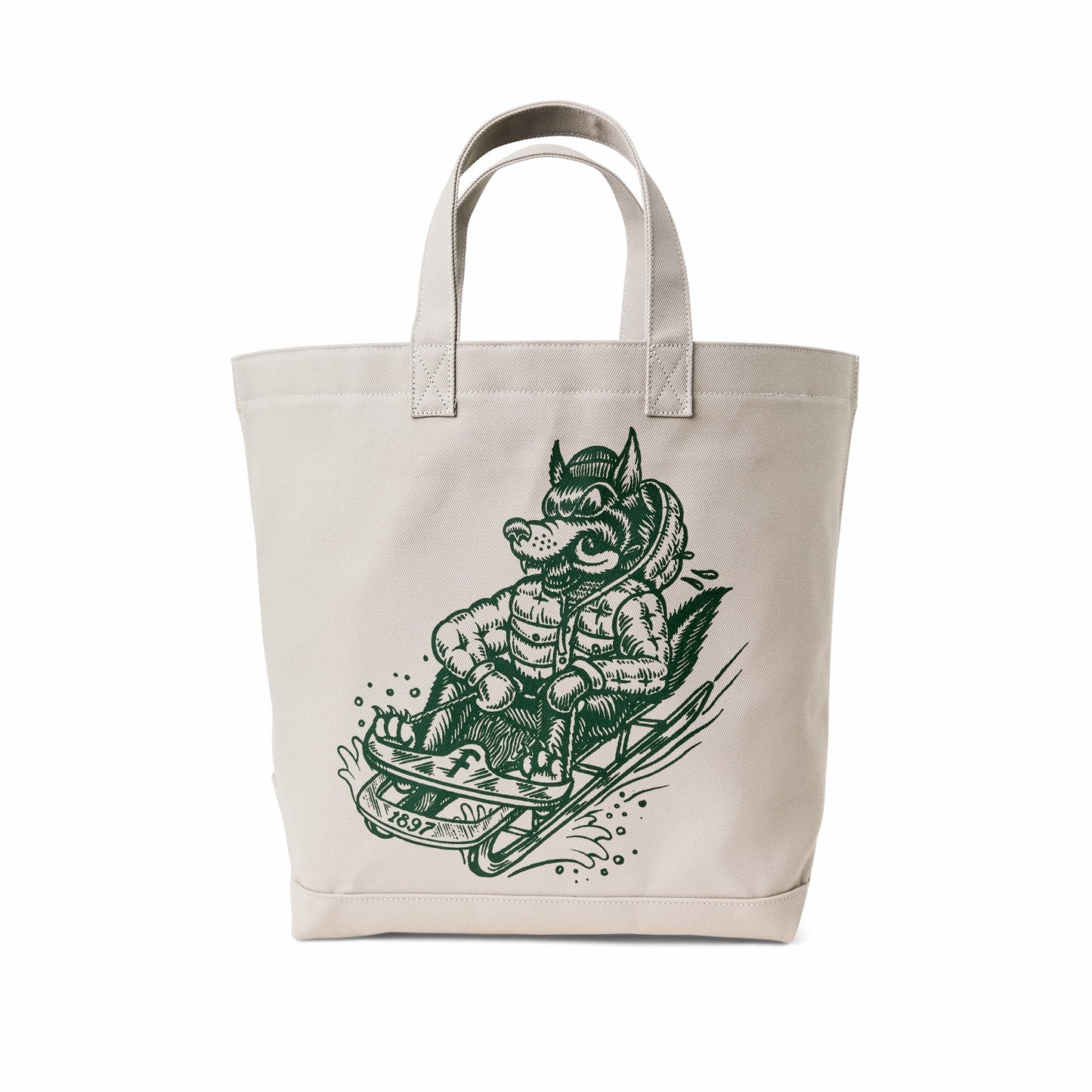 Filson Bags Kyler Martz Graphic Utility Tote - Twine / Wolf