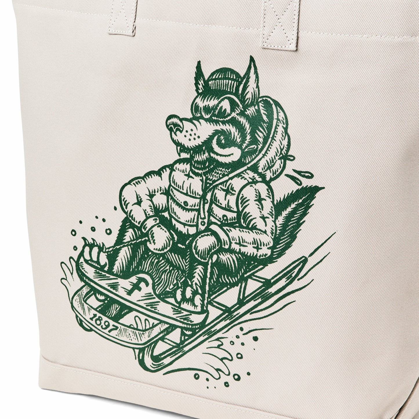 Filson Bags Kyler Martz Graphic Utility Tote - Twine / Wolf