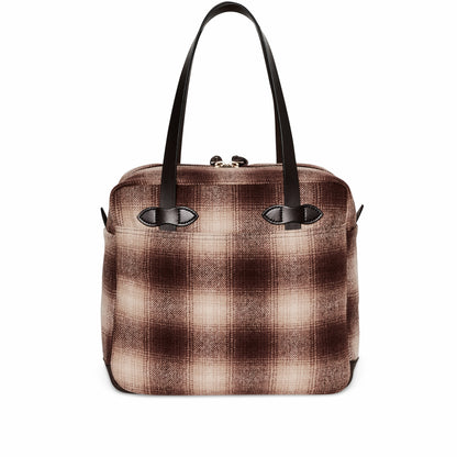Filson Bags Mackinaw Wool Zipper Tote Bag - Brown / Tan Ombre