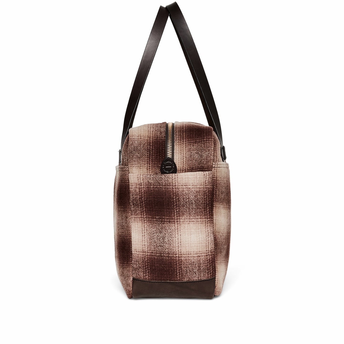 Filson Bags Mackinaw Wool Zipper Tote Bag - Brown / Tan Ombre