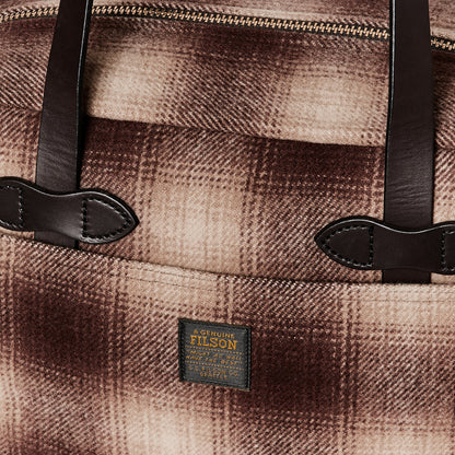 Filson Bags Mackinaw Wool Zipper Tote Bag - Brown / Tan Ombre