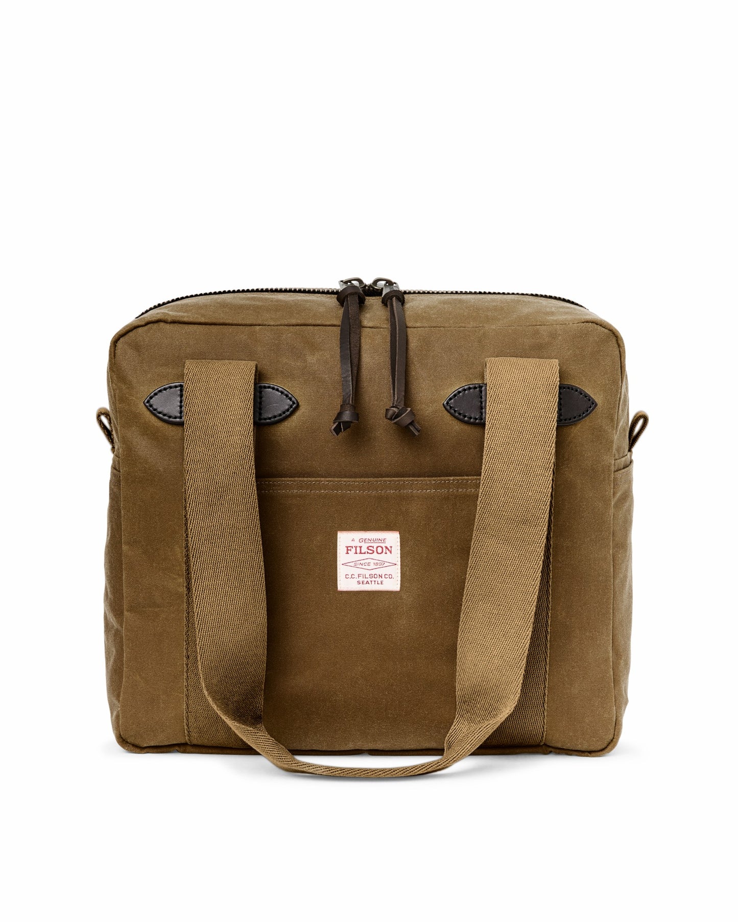 Filson Bags Tin Cloth Zipper Tote Bag
