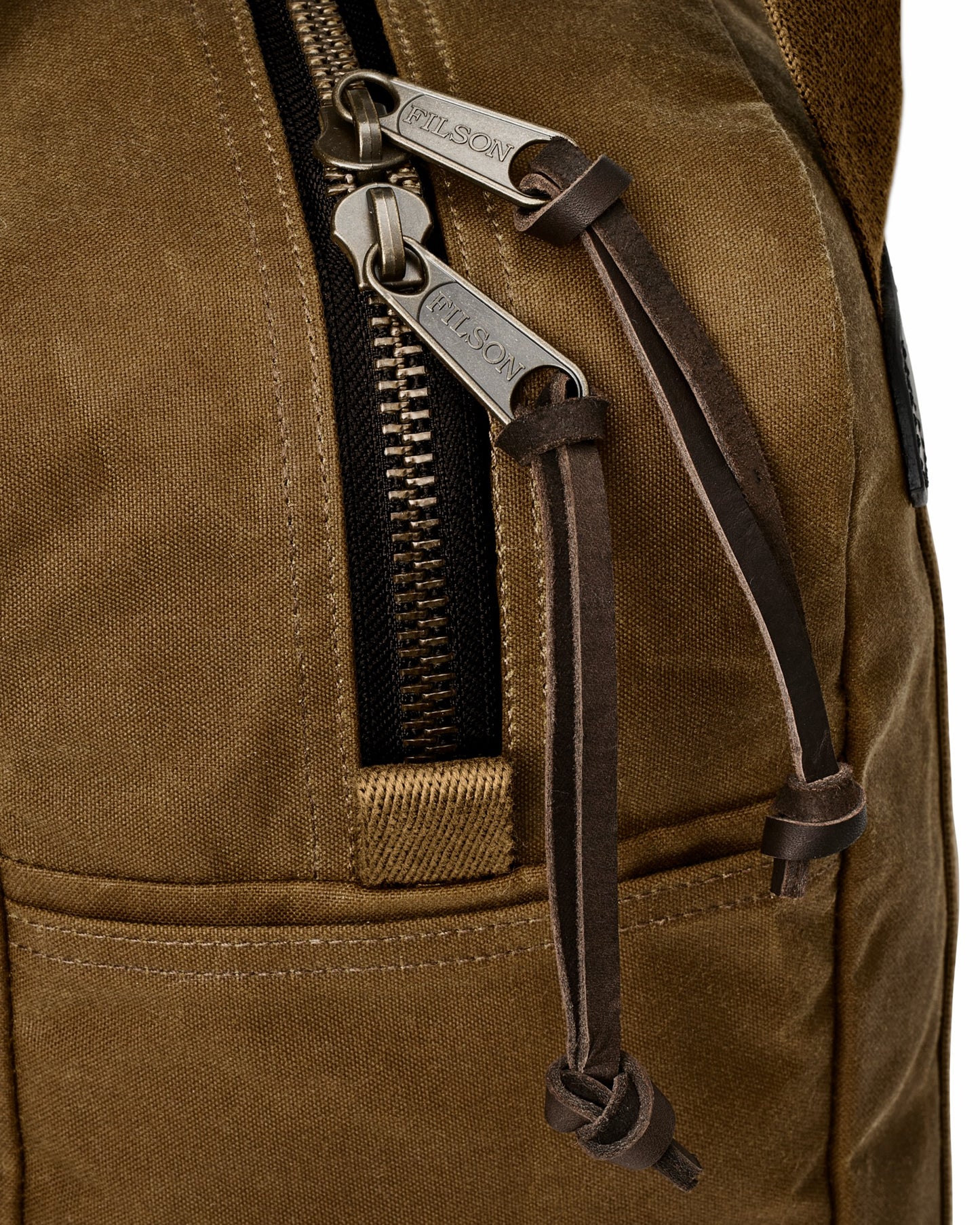 Filson Bags Tin Cloth Zipper Tote Bag