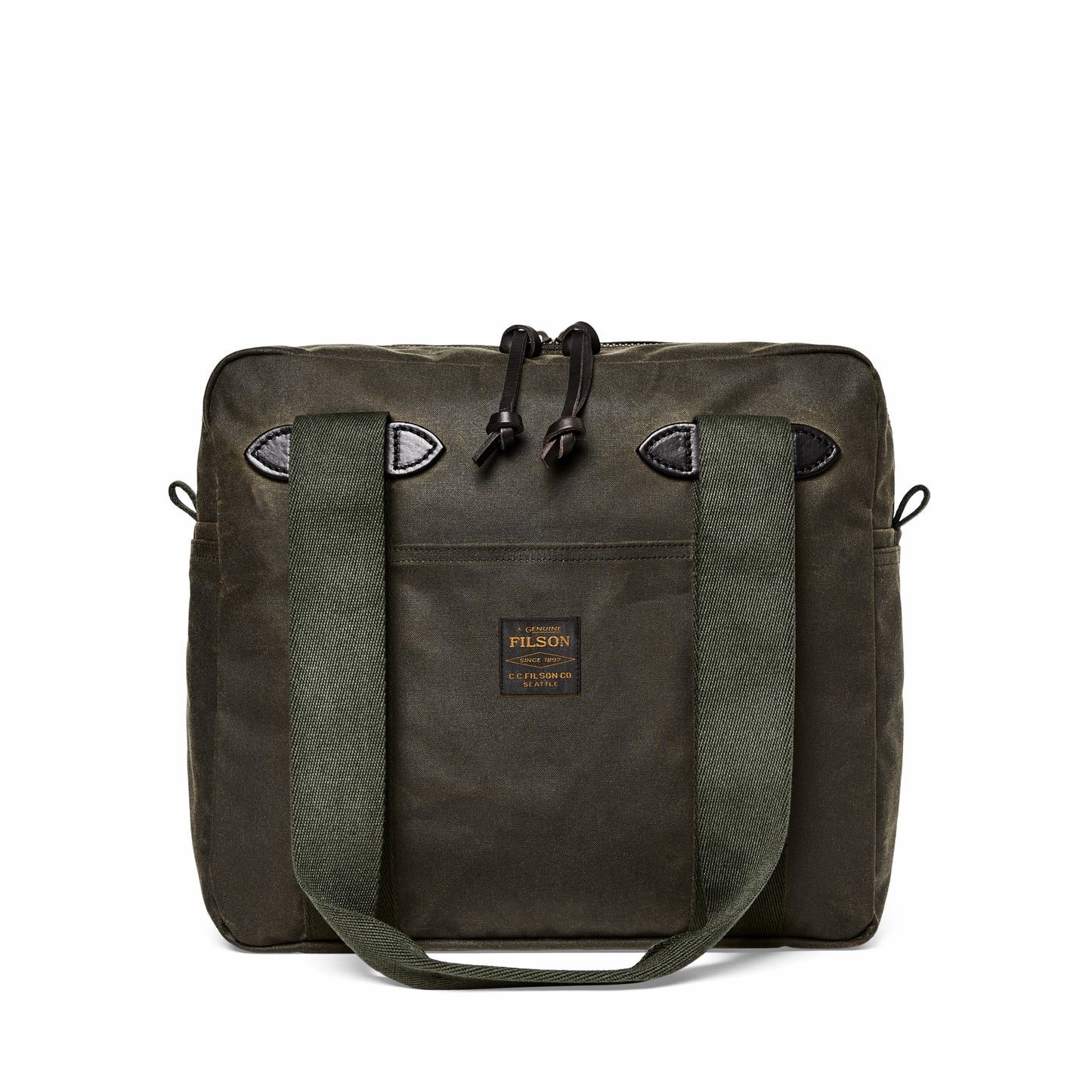 Filson Bags Tin Cloth Zipper Tote Bag