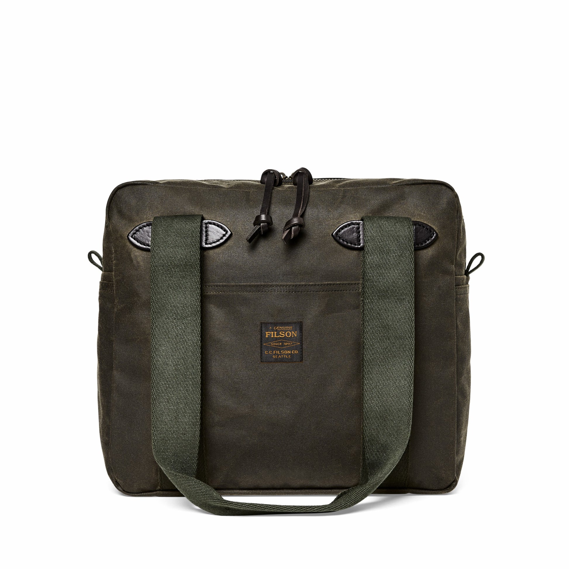 Filson Bags Tin Cloth Zipper Tote Bag