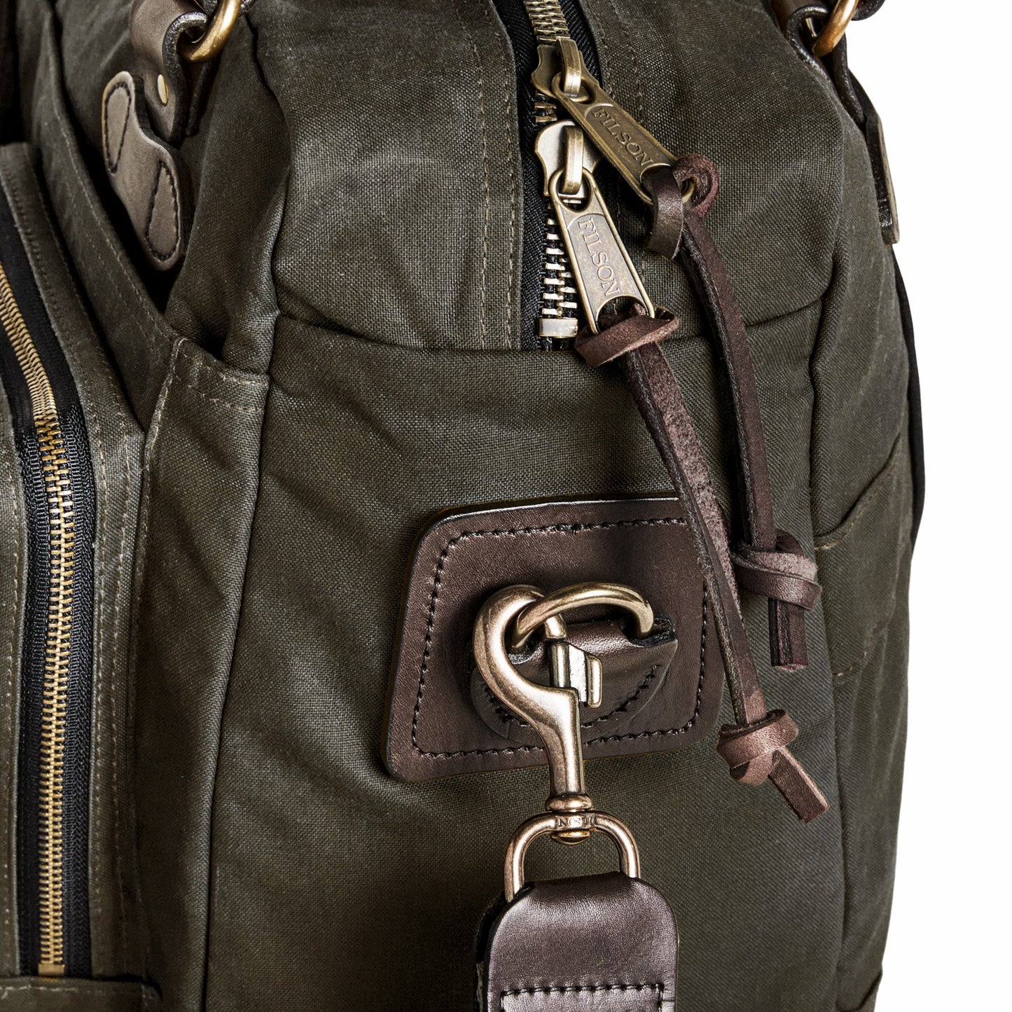 Filson Bags 48 Hour Tin Cloth Duffle Bag - Otter Green