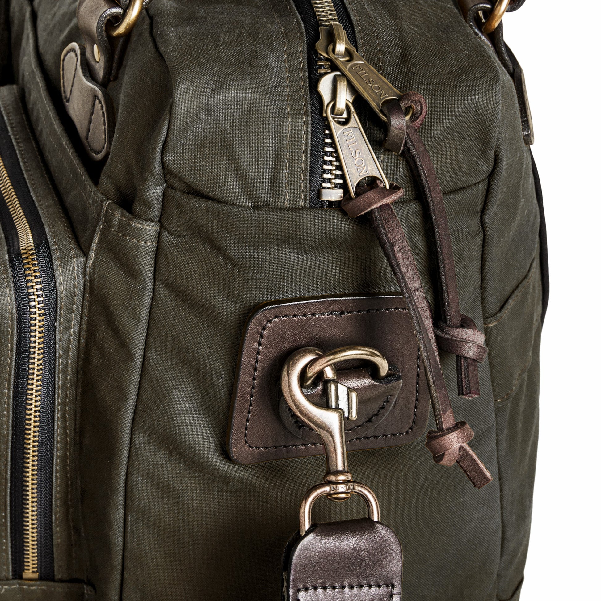 Filson Bags 48 Hour Tin Cloth Duffle Bag - Otter Green