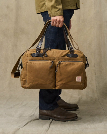 Filson Bags 48 Hour Tin Cloth Duffle Bag - Dark Tan