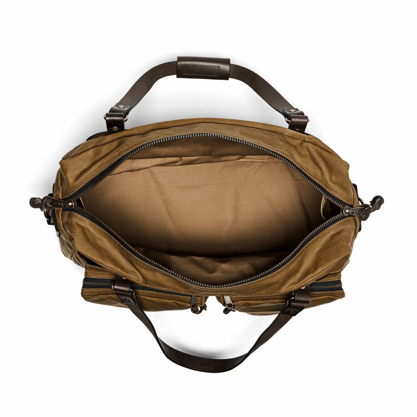 Filson Bags 48 Hour Tin Cloth Duffle Bag - Dark Tan