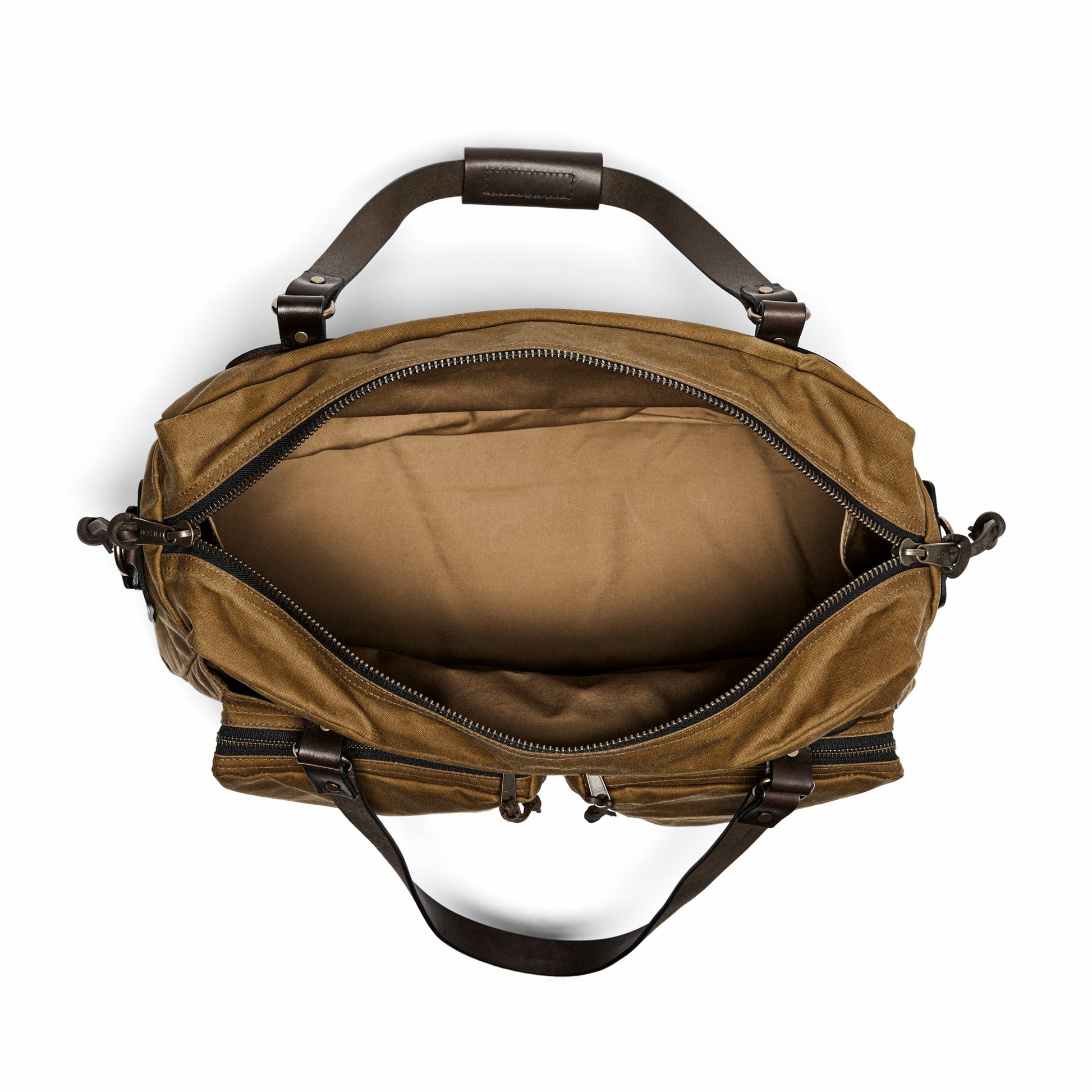 Filson Bags 48 Hour Tin Cloth Duffle Bag - Dark Tan
