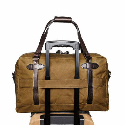 Filson Bags 48 Hour Tin Cloth Duffle Bag - Dark Tan